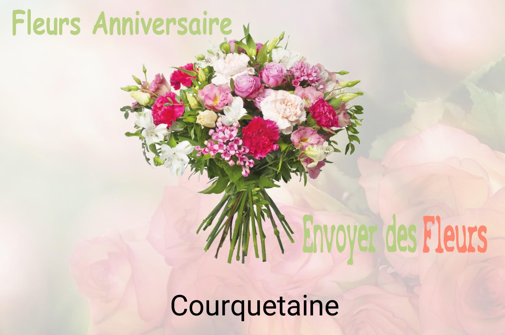 Bouquet de fleurs d’anniversaire livré à Courquetaine